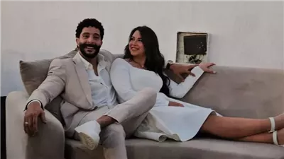 بالصور.. هايدي رفعت ومصطفى منصور يحتفلان بخطوبتهما في أجواء رومانسية