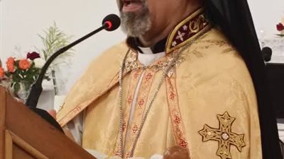  الأنبا إبراهيم إسحق يترأس قداس عيد الصعود المجيد بالإسكندرية