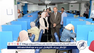 رئيس جامعة المنصورة يتفقد سير الامتحانات بكليات الجامعة