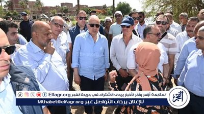 وزير الرى ومحافظ أسيوط يتفقدان حالة الترع والقناطر بالمحافظة