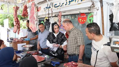 محافظ الإسماعيلية يوجه بالتفتيش على نقاط الذبيح ومحال الجزارة