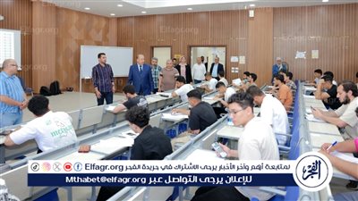 رئيس جامعة المنصورة الأهلية يشدد على سرعة الانتهاء من أعمال التصحيح وإعلان النتائج للطاب