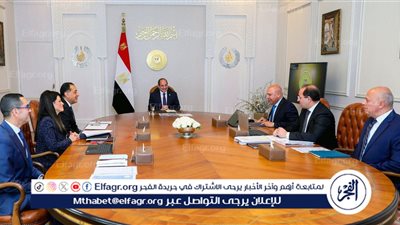 السيسي يوجه الحكومة بمواصلة العمل على تعظيم العائد من أصول الدولة