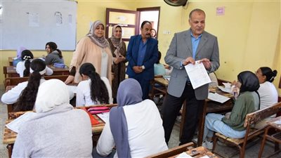 هدوء وانتظام سير امتحانات اعدادية إدارة جنوب التعليمية والطلاب