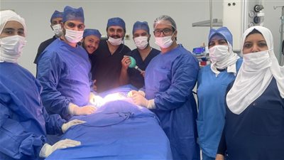 إنقاذ رضيعة تعاني من عيب خلقي نادر بمستشفى الخانكة التخصصي