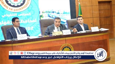 ننشر قرارات محافظ الدقهلية استعدادًا لعيد الأضحى في المجلس التنفيذي