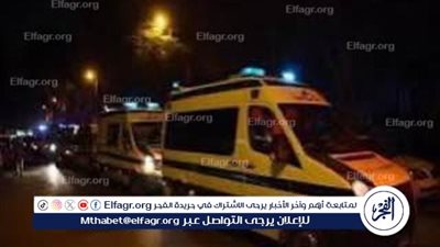 إصابة 10 أشخاص في حادث تصادم بالمنيا 