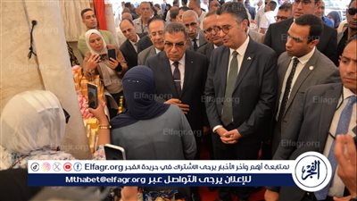 وزير التموين ومحافظ الدقهلية يتفقدا سوق اليوم الواحد..صور 