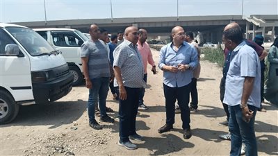 نائب محافظ الجيزة يتفقد أعمال الخطة الاستثمارية للتطوير وتركيب بلاط الانترلوك بأوسيم