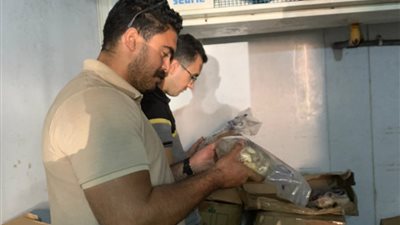 ضبط طن ونصف لحوم فاسدة و20 ألف عبوة 