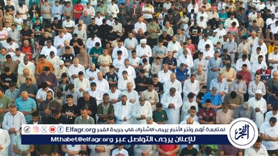 590 ألف مصلي يؤدون صلاة عيد الأضحى بمراكز شباب عروس البحر ضمن مبادرة 