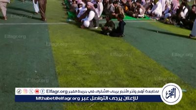إقبال كثيف من المواطنين لأداء صلاة عيد الأضحى المبارك بمركز شباب السلوم مطروح