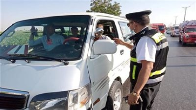 تحرير 134 مخالفة متنوعة في حملة مرورية بالغربية