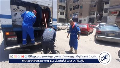 رئيس مياه القناة: أستمرار تكثيف أعمال تطهير شبكات الصرف الصحى ثان أيام عيد الأضحي المبارك