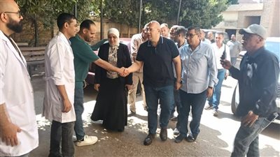 نائب محافظ الجيزة يتابع سير العمل في مستشفى إمبابة العام