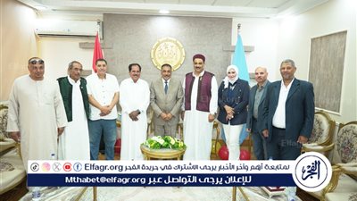 محافظ مطروح يستقبل المهنئين بعيد الأضحى المبارك