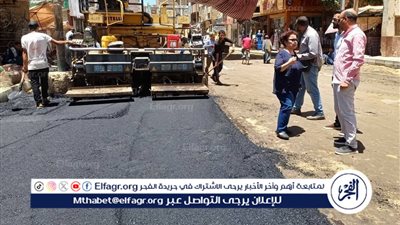 ضمن خطة الرصف محافظ المنيا يتابع تنفيذ مشروعات لتحسين الطرق في مركزي ملوى ومطاي
