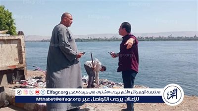 في ثالث أيام العيد.. حاتم يمنى يتابع النظافة العامة والمواقع الخدمية بنجع حمادي