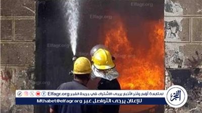  السيطرة على حريق هائل اندلع بمحل ملابس وسط الأقصر دون وقوع إصابات