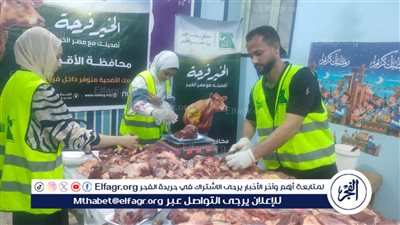 بالصور.. توزيع 85 ألف مستفيد في حملة صك الأضحية بالأقصر