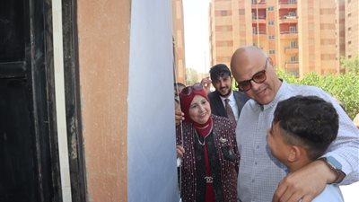 رئيس جامعة بنها يتفقد سير الامتحانات وأعمال التطوير بكلية التربية النوعية