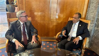 وزير الخارجية والهجرة يلتقي الرئيس التنفيذى لشركة سكاتك النرويجية