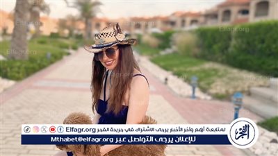 بهذه الطريقة.. نرمين الفقي تستمتع بإجازتها الصيفية