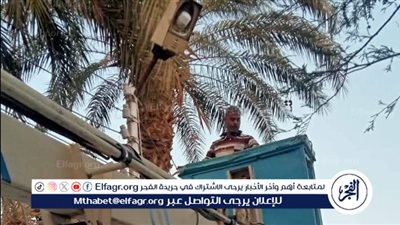 تركيب كشافات جديدة بقرية دوينة بمركز أبوتيج فى أسيوط 