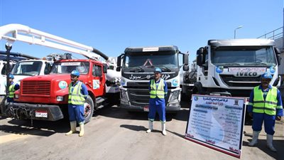 وزير الإسكان يتفقد محطة التنقية الشرقية لمعالجة الصرف الصحي بمحافظة الإسكندرية