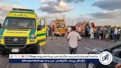 إصابة 13 ملاحظا أثناء التوجة للجان الامتحانات بمركز جهينة بسوهاج