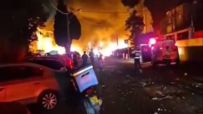 عاجل ـ الإسعاف الإسرائيلي: إصابة عدد من الإسرائيليين في حيفا