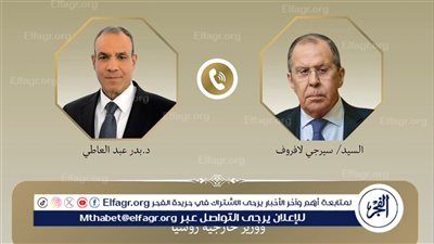 اتصال هاتفى بين وزير الخارجية والهجرة ونظيره الروسى
