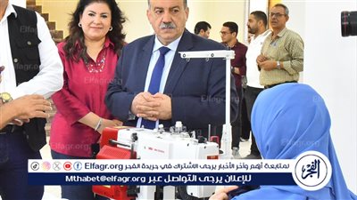 محافظ أسيوط يتفقد المجمع الصناعي الحرفي بقرية الشامية بساحل سليم