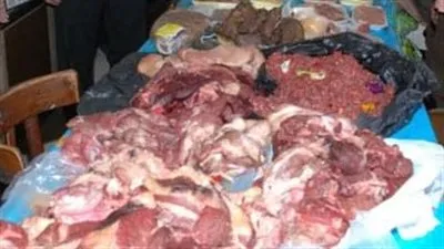 بيطري الغربية: ضبط 298 كجم لحوم ودواجن وأسماك غير صالحة للاستهلاك الآدمي