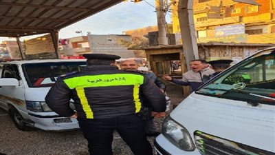 تحرير 237 مخالفة ومصادرة مركبات خلال حملة مرورية مكبرة بالغربية