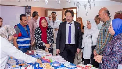 جامعة طنطا تواصل قوافل 