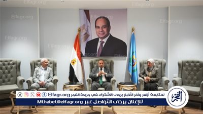 تفاصيل لقاء محافظ أسيوط مع طلاب كلية التربية النوعية بالجامعة 