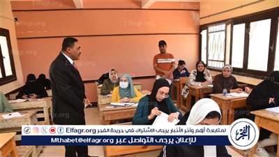 انتظام لجان اللغة العربية بامتحانات الثانوية العامة في الإسكندرية