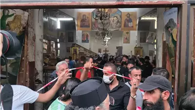 دماء في بيت الصلاة.. هجوم إرهابي لداعش يستهدف كنيسة بدمشق