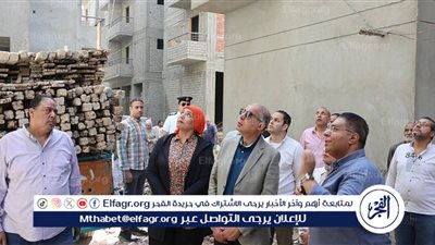 محافظ المنيا يتفقد مشروع المجمع السكني بديل عمارات الإيواء بمنطقة أبو هلال السلخانة
