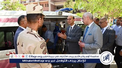 المنشاوي يشهد انطلاق حملة التبرع بالدم بجامعة أسيوط 