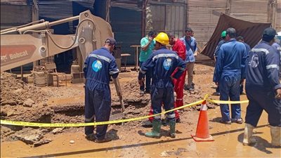  تسرب للغاز الطبيعى بأسوان.. والمحافظ يتابع جهود السيطرة والإصلاح لخط الضغط العالى للغاز الطبيعى