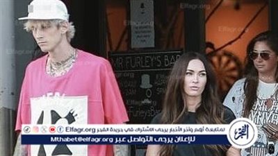 بالصور.. مطرب الراب العالمي ماشين كيلي بصحبة النجمة السورية لينا دياب في ميلان