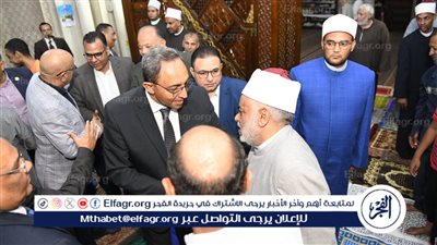 محافظ قنا يشهد احتفالية العام الهجري الجديد بمسجد سيدي عبد الرحيم القنائي