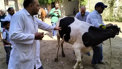 فحص 3180 طائر وحيوان بعزبة نظيف ضمن مبادرة 