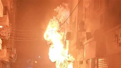 لهيب النيران.. مصرع شخص في حريق شقة سكنية بمنطقة الخلفاوي