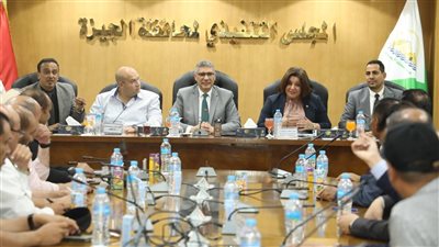 محافظ الجيزة يلتقي الوفد اليمني التابع للمنظمة العربية للتنمية الإدارية