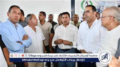 نادي بورسعيد يستقبل وزير الرياضة والمحافظ