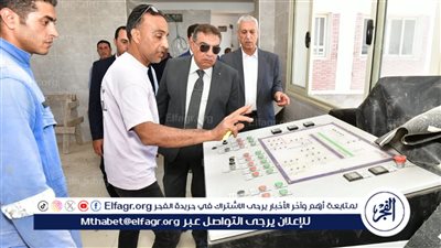 محافظ الدقهلية يتفقد محطة مياه ابو عرصه بمركز بلقاس