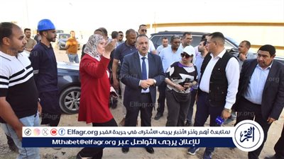 محافظ أسيوط يتفقد محطة معالجة المشايعة بتكلفة مليار و350 مليون جنيه 